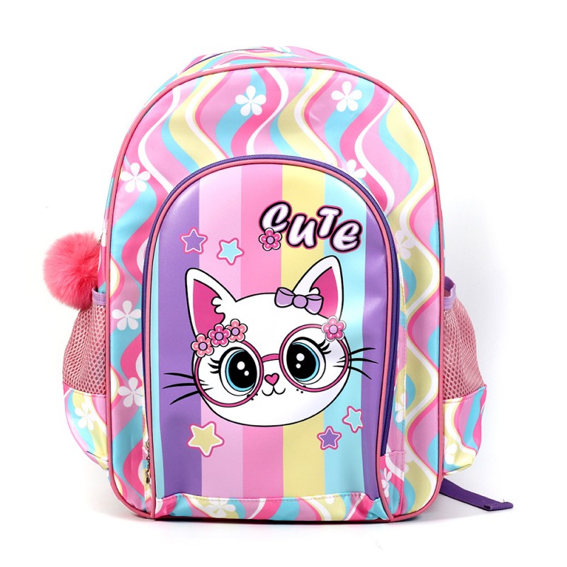 Perché la borsa da scuola Rainbow Cute Cat è la scelta perfetta per i bambini?