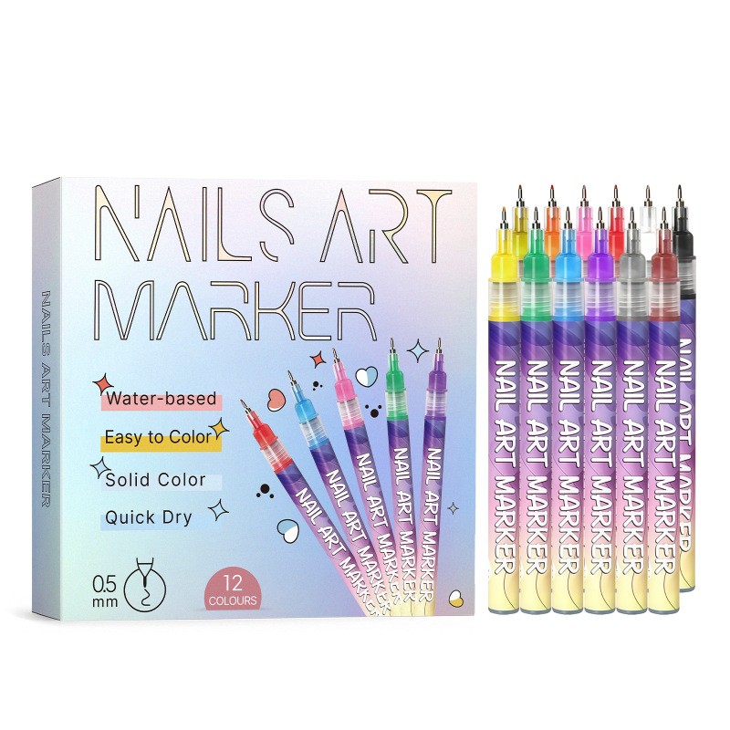 Colori Pennarello acrilico per nail art