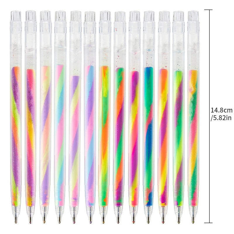 Penne pastello glitterate Penne pastello glitterate